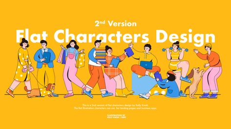 Flat Character Illustration, Flat Character, Graphic Design Style, Flat Design Illustration, Characters Design, Travel Illustration, Vector Character, People Illustration, Line Illustration