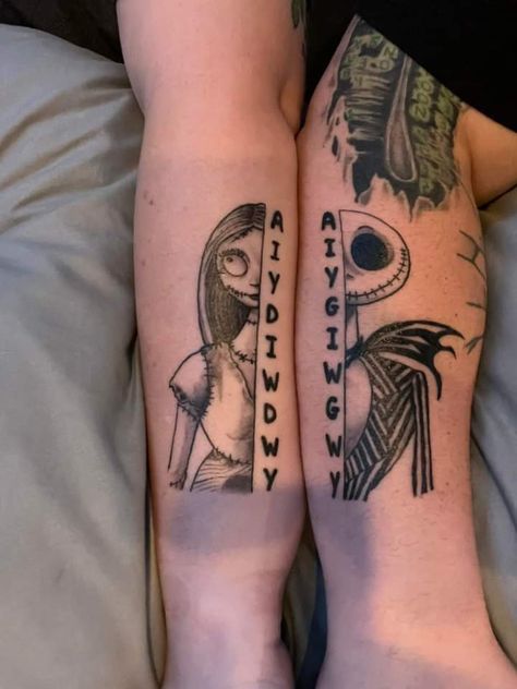 "And if you go I will go with you" "And if you die I will die with you" Matching Tattoos For Married Couples, Love Letter Tattoo, Skull Couple Tattoo, Married Couple Tattoos, Tattoos For Women Small Meaningful, Maching Tattoos, Emo Tattoos, Cute Matching Tattoos, Small Matching Tattoos