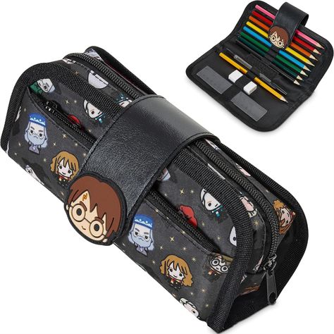 Be the envy of your class mates with this awesome Harry Potter Pencil Case. Perfect for back to school includes ruler, rubber, pencil, pen and colouring pencils. Harry Potter Pencil Case, Harry Potter Stationery, Harry Potter Bag, Stocking Fillers For Kids, Harry Potter Colors, Harry Potter School, Kids Pencil Case, Pencil Cases For Girls, Hb Pencil