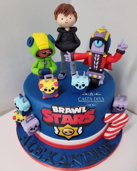 Roblox Birthday Cake, Diva Cakes, Roblox Birthday, Space Theme Party, Star Birthday, Space Theme, Brawl Stars, Cake Art, Real Madrid