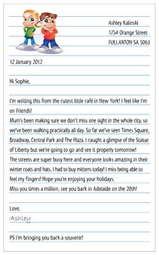 Transactional Writing, Letter Writing For Kids, Letter Writing Format, Informal Letter, English Letter Writing, Formal Letter Writing, Letter Writing Activities, Autobiography Writing, Friendly Letter Writing