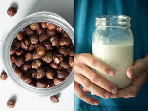 Drink Recipe: Caramel Vanilla Bean Hazelnut Milk #vegan #glutenfree #recipes #nutmilk Almond Milk Recipes Homemade, Hazelnut Coffee Creamer, Almond Milk Recipes, Oh She Glows, Hazelnut Milk, Best Smoothie, Homemade Almond Milk, Nut Milk Bag, Vegan Drinks