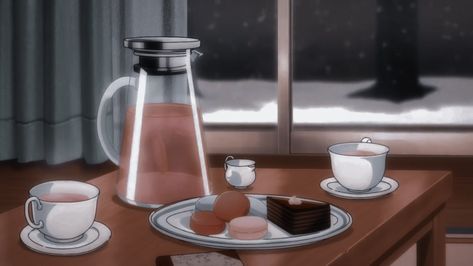 Cafe Banner, Anime Banner, Anime Coffee, Lofi Aesthetic, Coffee Icon, Edit Aesthetic, Twitter Banner, Anime Gifs, Banner Gif