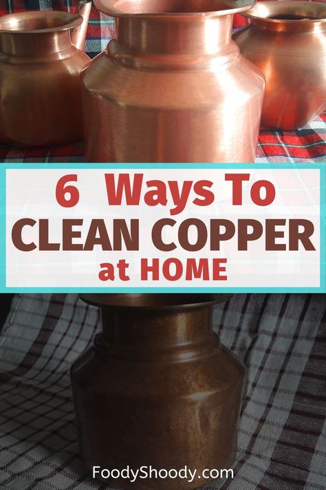 Copper Pennies, Clean Copper, Copper Cleaner, Beauty Bites, Copper Bottle, How To Clean Copper, Copper Pan, Copper Utensils, Copper Penny