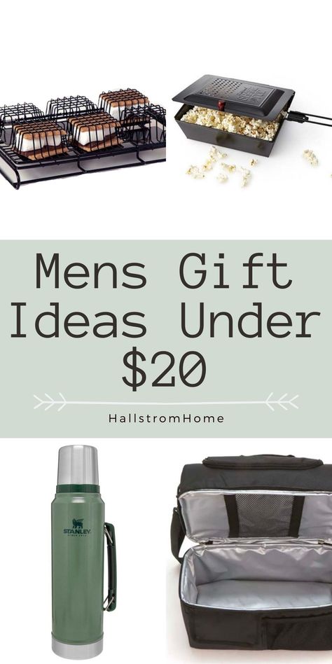 Mens Gift Ideas Under $20 / 10 Guys Gifts Under $20/ Fathers gifts under $20/ Inexpensive mens gifts / Fathers Day Gift Ideas / Birthday Ideas For men / HallstromHome Paint Color Bathroom, Small Bathroom Makeover Ideas, Powder Room Paint, Guys Gifts, Fathers Gifts, Water Gift, Gift Ideas Birthday, Dollar Gift, Outdoor Gifts