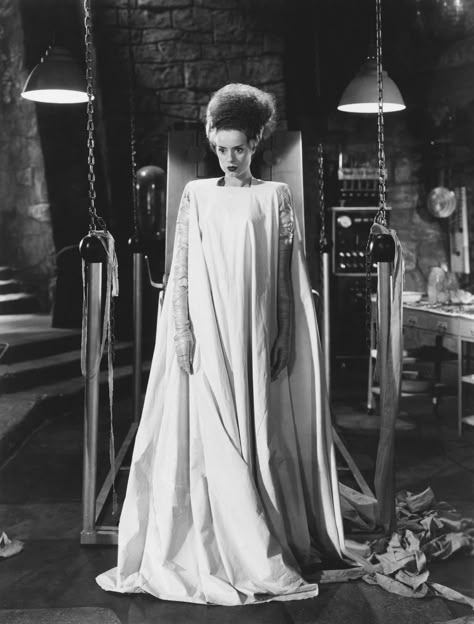 Vintage Victorian Aesthetic, Bride Of Frankenstein Costume, Elsa Lanchester, Frankenstein Costume, The Bride Of Frankenstein, Shadow Of A Doubt, City Bride, Jenner Family, Whidbey Island