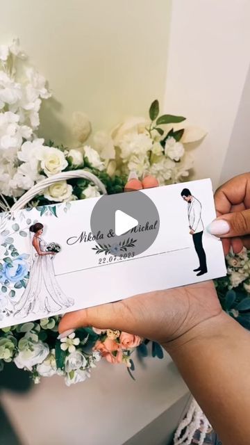 WELCOME TO THE UNIVERSE OF ART on Instagram: "Do you like these creative wedding invitations? 👰🤵

Artist: @iskampodaryk" Hosting Ideas, Invite Ideas, Creative Wedding Invitations, Invitations Diy, Program Ideas, Wedding Prep, Party Stuff, Wedding Invitations Diy, Creative Wedding