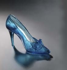 glass shoe Turquoise Shoes, Slumped Glass, Glass Shoes, Cinderella Shoes, Cast Glass, Glass Slipper, Shoe Art, Etched Glass, Something Blue