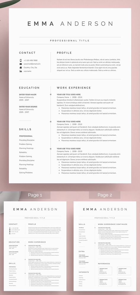 Resume Layout Ideas, Marketing Resume Template, Two Page Resume Template, Cv And Cover Letter Design, Google Docs Resume Template, Google Doc Resume Template Free, Corporate Resume Design, Editable Cv Template Free Download, Corporate Cv Design