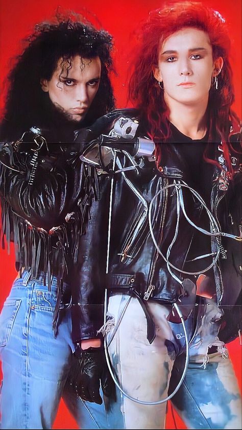 Pete Burns and Steve Coy 1980s Punk Fashion, Peter Burns, 1980s Aesthetic, Pete Burns, 80s Bands, Dead Or Alive, Sensitive Content Warning, Sensitive Content, Punk Bands