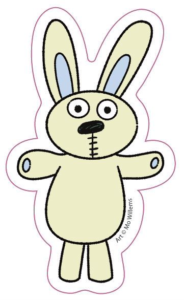 Mo Willems Author Study, Knuffle Bunny, Bunny Activities, Minion Coloring Pages, Bible Coloring Sheets, Bunny Coloring, Kindergarten Art Projects, Bunny Tattoos, Bunny Coloring Pages