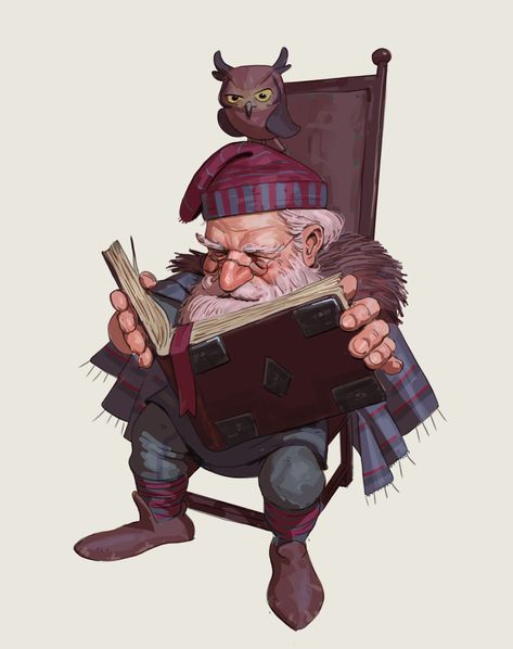 Rock Gnome Artificer, Dnd Gnome Character Design, Gnome Librarian, Character Ideas Male, Cyberpunk Android, Elf Rogue, D D Races, Maiden Mother Crone, Wizard Costume