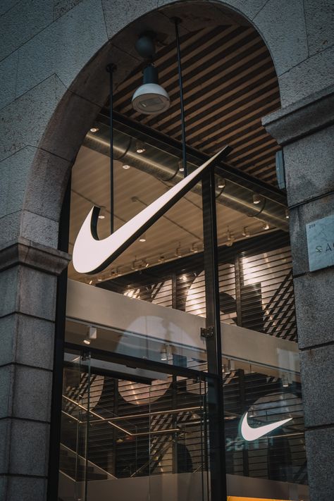 Nike Logo, Nike, Building