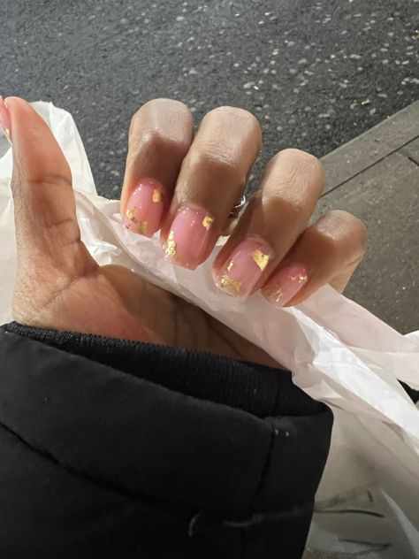 Silver Foil Nails, Gold Foil Nails, Beige Nails, Foil Nails, Cute Acrylic Nail Designs, Silver Foil, Gold Nails, Gold Foil, Acrylic Nail Designs