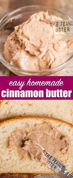 Homemade Cinnamon Butter Recipe, Homemade Cinnamon Butter, Cinnamon Butter Recipe, Best Homemade Biscuits, Dairy Snacks, Flavored Butter Recipes, Butter Recipes Homemade, Pumpkin Rolls, Bread Pumpkin