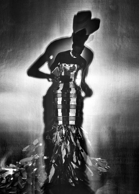 Metal Embossed Long Dress | Jean Paul Gaultier Couture | GRAZIA Magazine | Fashion Editorial Shoot Jean Paul Gaultier Aesthetic, Off With Her Head, Magazine Fashion Editorial, Jean Paul Gaultier Couture, Gaultier Couture, Jean Paul Gaultier Haute Couture, Grazia Magazine, Metal Dress, Editorial Shoot