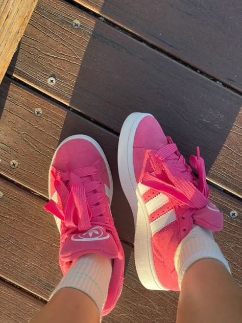 Shoes, shoe ideas, adidas campus 00s, pink shoes, sneakers, sambas, it shoes, cute, aesthetic, trend, new style, trending, summer shoes, adidas Pretty Sneakers, Adidas Campus 00s, Trendy Shoes Sneakers, Preppy Shoes, Pretty Shoes Sneakers, Shoes Outfit Fashion, Shoe Wishlist, Cute Nike Shoes, Hype Shoes