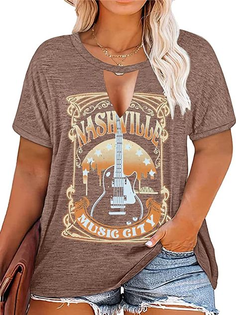 Nashville tshirt perfect for a night out Whiskey Shirt Woman, Tennessee Whiskey Shirt, Nashville Shirts, Nashville Music City, Funny Band, Smooth As Tennessee Whiskey, Whiskey Shirt, Music City Nashville, Nashville Music