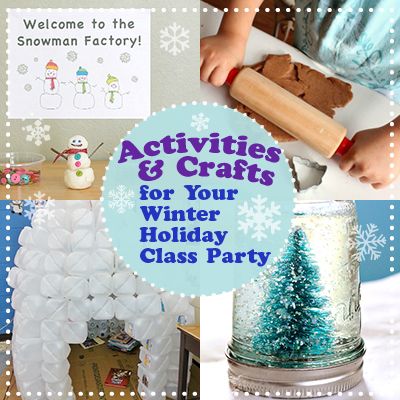 Activities & Crafts for Your Winter Holiday Class Party - PTO Today 1st Grade Winter Party, Classroom Door Decoration Ideas, Winter Classroom Door, Pto Today, School Holiday Party, Diy Classroom Decorations, Winter Holiday Party, Winter Classroom, Winter Kindergarten