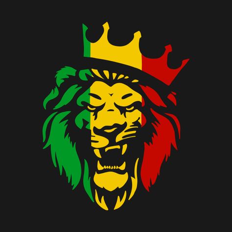 Rasta Pictures, Reggae Music Art, Rastafari Art, Jamaica Colors, Lion Hand Tattoo, Create Board, Rasta Lion, Rasta Colors, Lion Tshirt