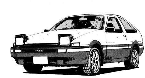 Bunta Fujiwara, Initial D Manga, Ae86 Initial D, Arte Madi, Takumi Fujiwara, Toyota Trueno, Trueno Ae86, Corolla Ae86, Toyota Sprinter