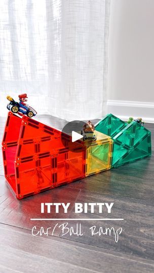 1.3M views · 27K reactions | 💫How cute is this Itty Bitty Magnetic Tiles Car Ramp?

FOLLOW me and Comment “RAMP” for more info. 

#stemtoys #stemforkids #magnetictiles #playbasedlearning #invitationtoplay #openendedtoys #playislearning #connetixtiles #stemplay #earlylearning  #learnandplay #simpleplayideas #pandamommyteacher  #connetix #learningthroughplay #magnetictilegame #magnetictilesramp | Alice | Open-ended Play | Magnetic Tiles | Ivan Kay · Check This Out Magnatile Builds, Asl Activities, One Is Fun, Magnetic Building Tiles, Car Ramp, Magna Tiles, Tiger Cubs, Magnetic Building Blocks, Playbased Learning