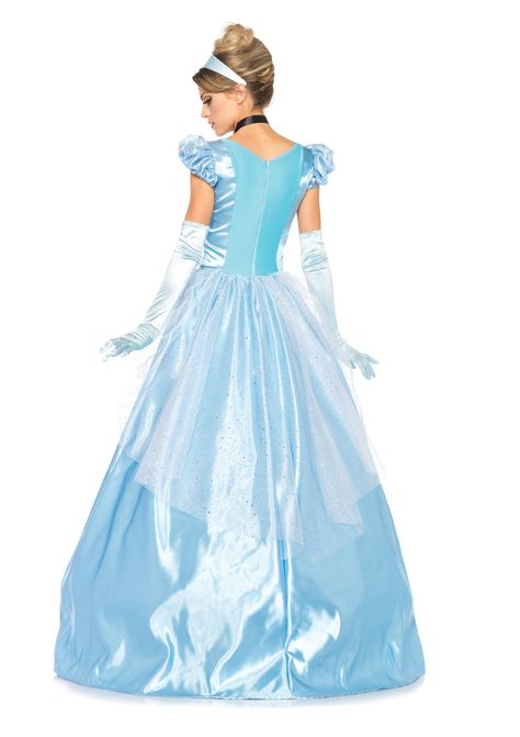 Leg Avenue 3Pc. Classic Cinderella Costume Blue Small >>> Want to recognize more, click the picture. (This is an affiliate link). #halloweencostumesforwomen Cinderella Costume Adult, Princess Cinderella Costume, Princess Halloween, Belle Costume, Cinderella Costume, Satin Ball Gown, Blue Ball Gowns, White Costumes, Disney Princess Cinderella