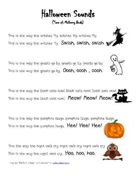 halloween rhyme Halloween Songs For Toddlers, Skeleton For Kids, Halloween School Activities, Halloween Rhymes, Halloween Sounds, Fall Crafts For Toddlers, Halloween Poems, Halloween Infantil, Halloween Sensory