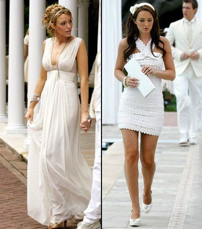 Gossip Girl Party, Estilo Blair Waldorf, Gossip Girl Outfits, Gossip Girl Fashion, Best Style, Blair Waldorf, Fashion Tv, White Dresses, White Party