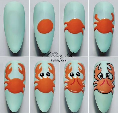 Cute And Easy Nails, Dolphin Nails, Printable Nail Art Practice Sheet, Beach Nail Art Designs, Printable Nail Art, Beach Themed Nails, Animal Nail Designs, Summer Nails Ideas, Sunshine Vibes