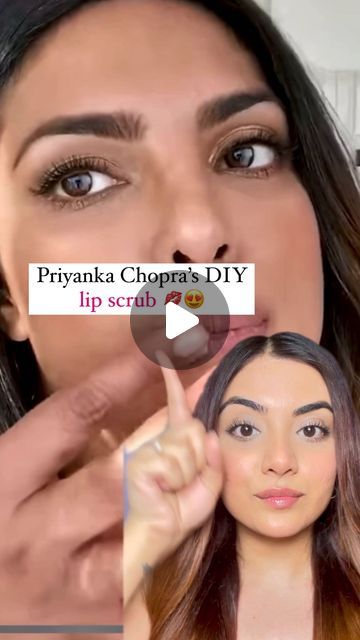 Shivika Daulani | Content Creator on Instagram: "@priyankachopra ‘s DIY lip scrub for pigmentation 💋😍
.
.
. 
#bollywoodmakeup #celebritymakeup #priyankachopra #tanremoval #naturalglow #bollywoodskincare #indianmakeup #indianskin #celebrityskin #detan #bollywoodmakeuplook #bollywoodactresses #celebrityreflection #bodyscrub #diybodyscrub #explorepage" Best Lip Scrub Diy, Lips Scrub Homemade, Diy Lip Scrubs, Diy Lip Scrub, Bollywood Makeup, Lip Scrub Recipe, Lip Scrub Homemade, Lip Scrub Diy, Tan Removal