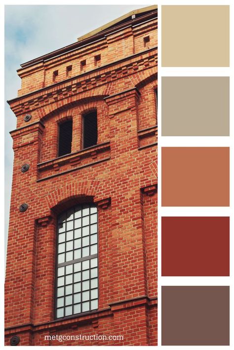 Warm Interior Paint Colors, Colours That Go Together, Brick Architecture, Brick Colors, Colour Board, Paint Colors For Home, Color Stories, Colour Schemes, Color Pallets