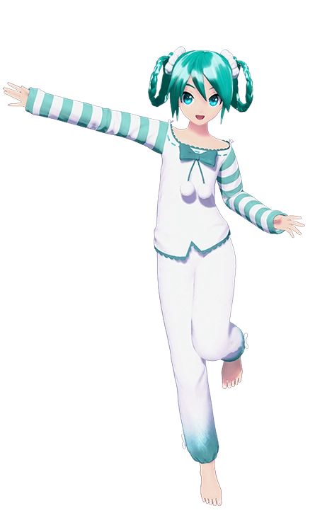 Pajama Party Miku | Project DIVA Wiki | Fandom White Pajama Pants, Hatsune Miku Outfits, Miku Project Diva, Pyjama Party, Character Change, Project Diva, Creepypasta Characters, Drawing Anime Clothes, White Headband