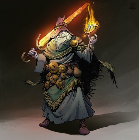 ArtStation - Rune Wizard, Moldybeacon Rune Mage, Dungeons And Dragons Books, Casting Spells, Fantasy Wizard, Caracter Design, Dnd Monsters, Fantasy Races, Dnd Art, Fantasy Inspiration