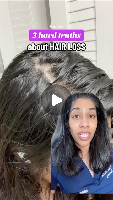 Dr. Neera Nathan on Instagram: "Hard truths about hair loss I wish I would have learned sooner as a dermatologist with thinning hair on a hair growth journey.  #hairloss #hairlosstreatment #hairgrowthtips #thinninghair #fyp" Hair Growth Journey, Shampoo Recipe, Sunrise Photos, Hard Truth, Hair Growth Tips, Thinning Hair, Promotes Hair Growth, About Hair, Hair Growth