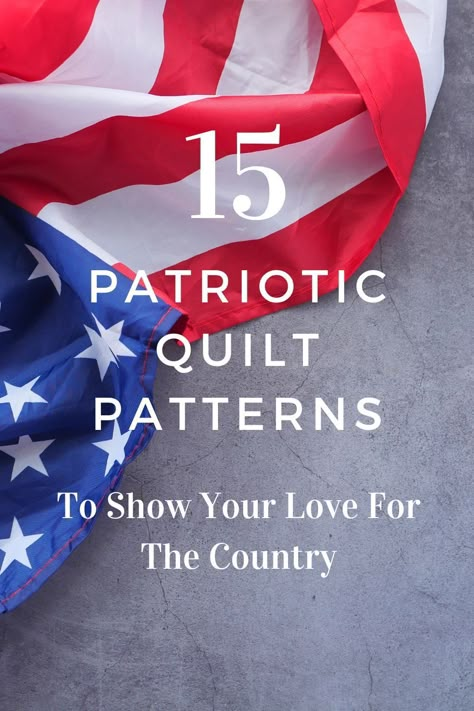 Quilters World Magazine Quilt Patterns, Valor Quilts Patterns, American Flag Quilt Patterns, Usa Quilt Pattern, Patriotic Quilt Wall Hanging, Quilt Of Valor Patterns Free Easy, Fourth Of July Quilts Free Pattern, Shooting Star Quilt Block Free Pattern, Easy Patriotic Quilts Patterns Free