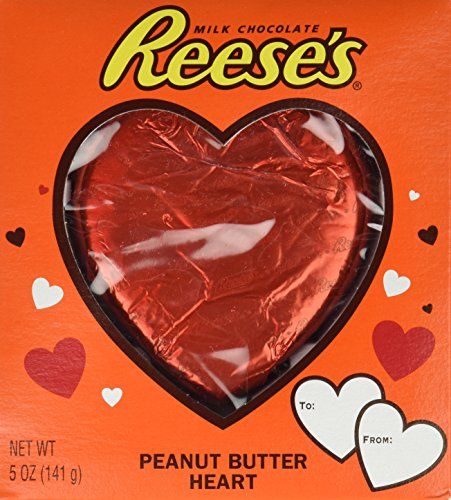 Reeses Valentines Peanut Butter Heart 5Ounce Packages Pack of 2 ** You can get additional details at the image link. Reeses Valentines, Candy And Chocolate, Reese's Chocolate, Valentines Candy, Gifts Amazon, Giant Chocolate, Chocolate Gifts Basket, Corner Store, Grocery Foods