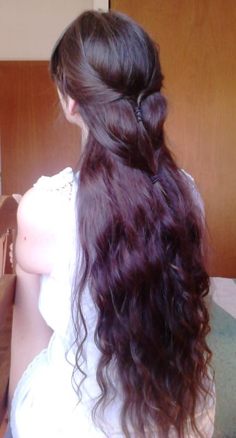 Beautiful hairstyle, from Longhaircommunity Elven Hairstyles, Hairstyles Long Hair, Medieval Hairstyles, Braid Bun, Bun Hairstyles For Long Hair, Hairstyles Long, Very Long Hair, Long Hair Girl, Cut My Hair