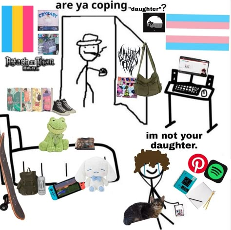 Ftm Dysphoria Art, Trans Art Ftm Dysphoria, Trans Vent, Trans Things, Trans Masc, Lgbtq Quotes, Lgbt Humor, Pansexual Flag, Trans Art