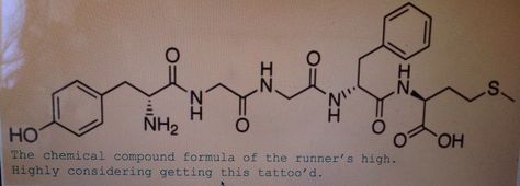 Runners High, Tattoo idea! Runners High Quotes, Marathon Tattoo, High Tattoo, Runner Tattoo, Trendy Tattoo Ideas, Running Tattoo, High Quotes, Rip Tattoo, Sport Tattoos