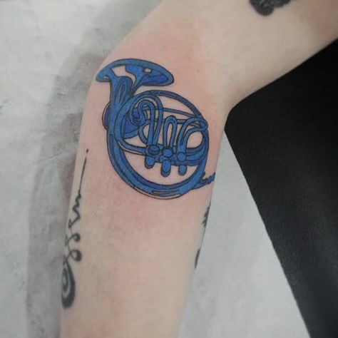 French Horn, Blue French, Horn, Tattoos, Blue, Quick Saves