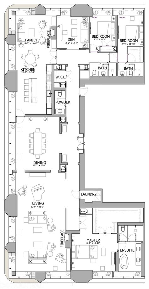 Penthouse Apartment Layout, Pent House Plan, Penthouse Layout Floor Plans, Penthouse Plan, Penthouse Apartment Floor Plan, Penthouse Layout, Condo Floor Plans, Hotel Floor Plan, Hotel Floor