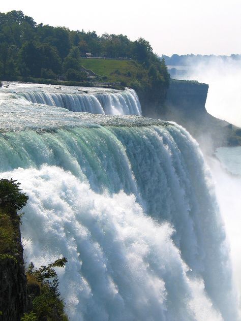 Niagara Waterfall, Niagara Falls Pictures, Niagara Falls Trip, Rainbow Waterfall, Niagara Falls New York, Waterfall Photography, The Collective, Fall Pictures, Cool Pictures Of Nature