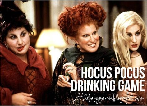 It’s Just a Bunch of Hocus Pocus – GarvinAndCo.com Hocus Pocus Drinking Game, Happy Halloween Eve, Christmas Vacation House, Billy Butcherson, Fun Group Games, Red Things, Halloween Eve, 31 Day Challenge, Space Games