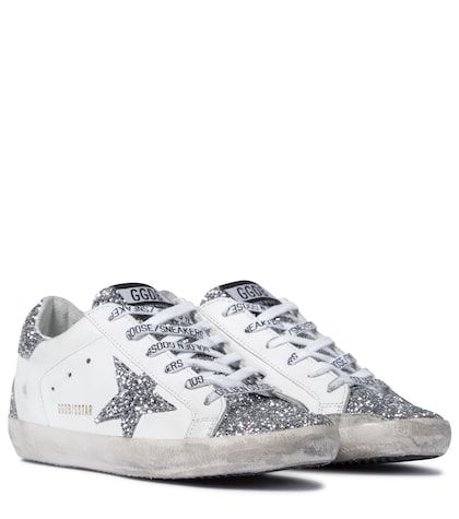 Golden Goose - Exclusive to Mytheresa – Superstar leather sneakers | Mytheresa Sneakers Mytheresa, Golden Goose Sneakers Outfit, Shoes 2021, Preppy Shoes, Pretty Shoes Sneakers, Shoe Wishlist, Golden Goose Sneakers, Golden Goose Shoes, Aesthetic Shoes