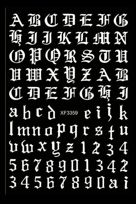 Retrofuturistic script fonts evoke a nostalgic sense of tradition and heritage, with elegant White Old English Alphabet Letters And Numbers fonts featuring ornate, cursive designs, bold and fancy typography, and whimsical bubble lettering, perfect for evoking a sense of timeless elegance and sophistication..#Fontsalphabet#Fontsalphabet#Handwritten#Fontsalphabetaesthetic#Fontsalphabetsimple Saxon Runes, Heavy Metal Font, Black Metal Font, Old English Alphabet, Roman Alphabet, Stickers For Nails, Calligraphy Letters Alphabet, Tattoo Fonts Alphabet, Font Tattoo