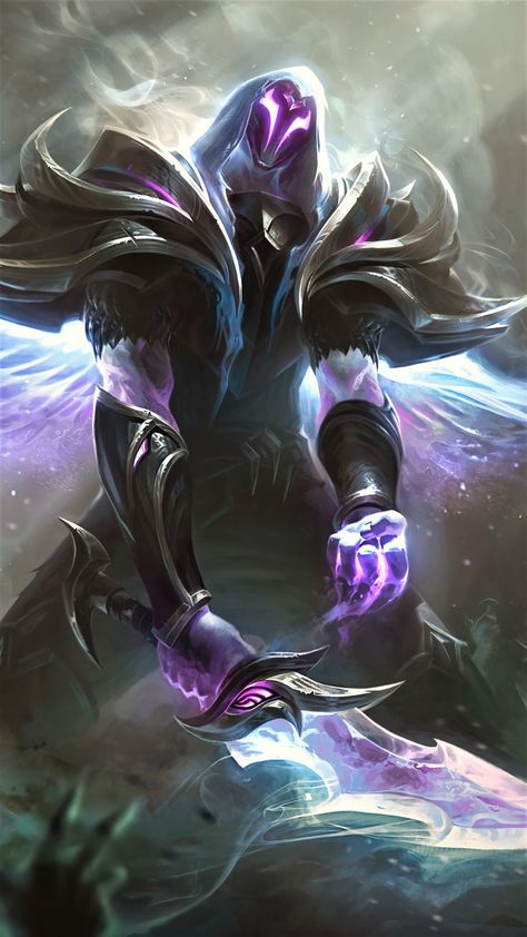 Lol Wallpaper League Of Legends, Pyke League Of Legends, Ashen Knight, Lol Characters, Wallpaper Lol, Lol Wallpaper, Lol Wallpapers, Ekko League Of Legends, League Of Legends Wallpaper