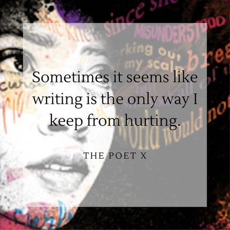 the poet x written by elizabeth acevedo The Poet X Quotes, Elizabeth Acevedo, The Poet, The Only Way, Book Club, Written By, Writing, Book Cover, Quotes