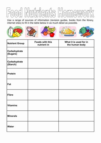 Blank Nutrition Label Worksheet Best Of Food Nutrients and Investigation Worksheet by Dazayling Nutrition Label Activity, Nutrition Label Worksheet, Nutrition Worksheets Printables, Food And Nutrition Worksheets, Nutrition Lessons For Kids, Nutrition Worksheets For Kids, Food And Nutrition Activities, Nursing Nutrition, Nutrition Worksheets