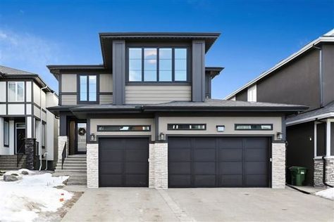 Executive Family Home On A Quiet Street In Calgary, Alberta, Canada For Sale (12516166) Modern Game Room, Stone Countertops Kitchen, Canada House, Calgary Alberta Canada, Calgary Canada, Visual Board, Modern Houses, Calgary Alberta, Stone Countertops